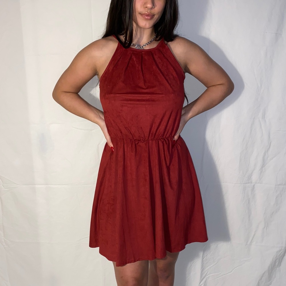 Suede Dress Francesca’s